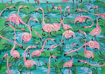 The Palm Beach Flamingos