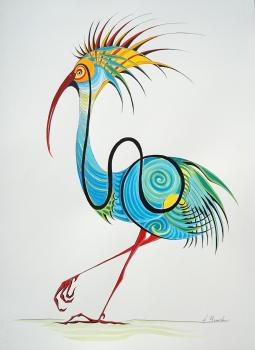The Tropical Gestural Bird (Right)